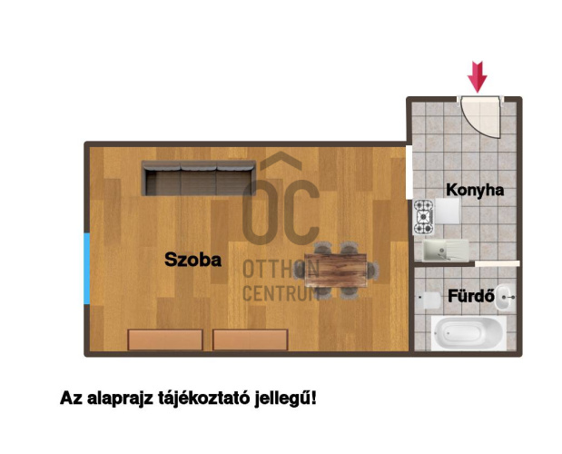 1 bed · 31m² · Lakás · 56.900.000 Ft