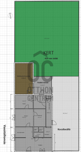 124m² · Üzleti célú · 300.000 Ft