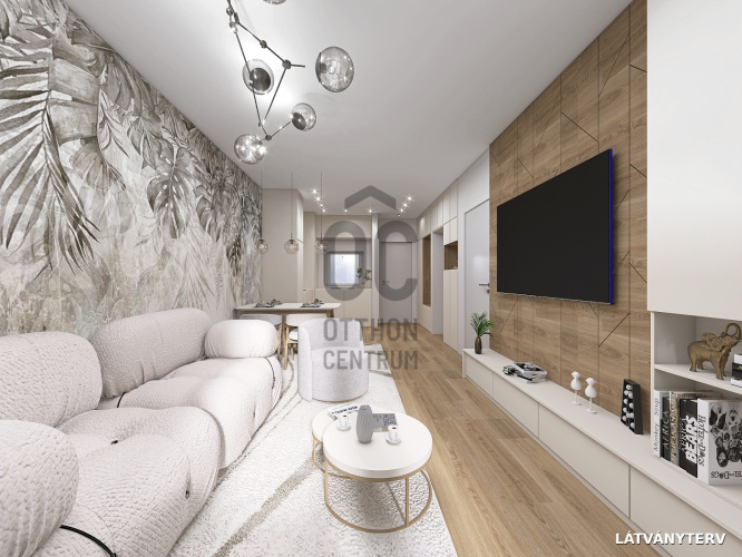 1 szobás lakás, 44 m²